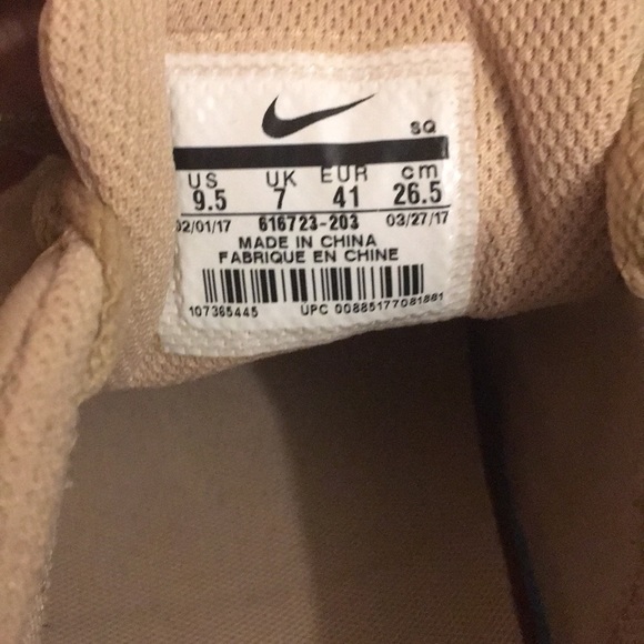 Tan Snakeskin Nike Air Max Thea - Picture 4 of 4